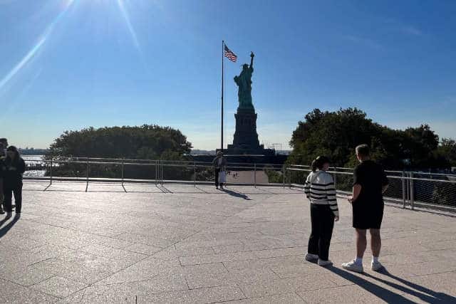Statue de la Liberté 29 Terrasse musée