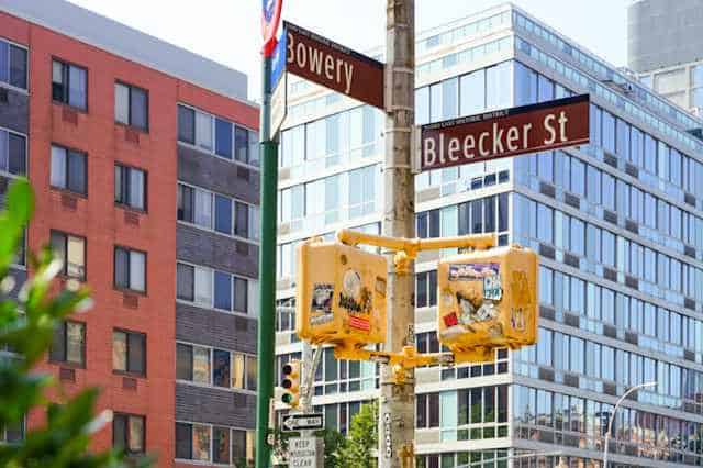 Les 12 rues les plus iconiques de New York ! 11 Bowery Street