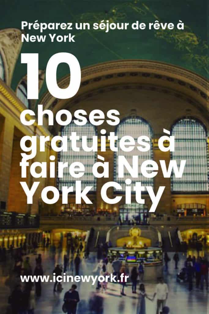Choses a Faire Gratuitement New York 15001000