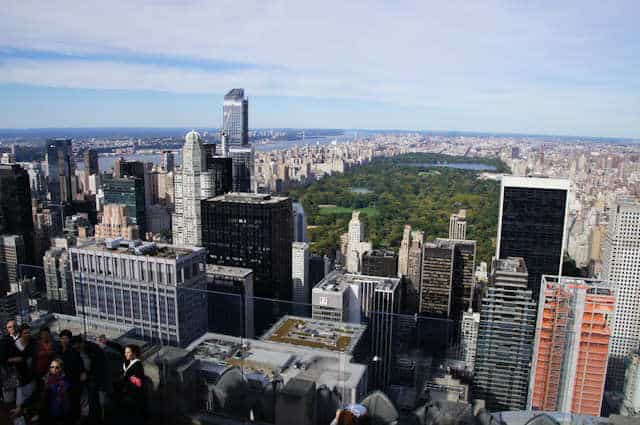Vue Central Park et Times Square