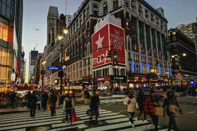 Faire du shopping a New York